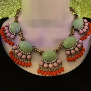 vintage J.Crew statement necklace